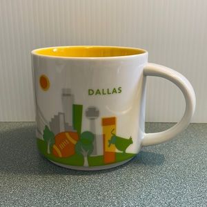 Starbucks Dallas Texas You Are Here Collection Ceramic Coffee Mug 14oz from 2015